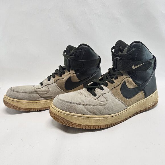 Nike Air Force 1 High LV8 – Light Bone/Sequoia-Khaki-Sail – Size 13 - Picture 2 of 12